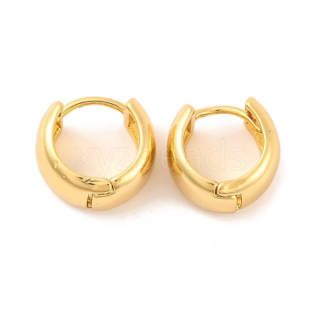 Brass Hoop Earrings for Women EJEW-U015-23G-02-1