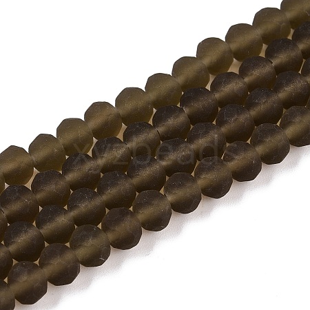 Transparent Glass Beads Strands EGLA-A034-T10mm-MD16-1