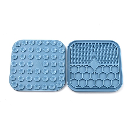 Silicone Dog Lick Mat AJEW-C005-01A-1