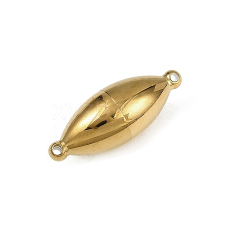 304 Stainless Steel Magnetic Clasps Hand Polished STAS-C127-14G-1