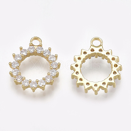 Cubic Zirconia Charms KK-S348-149-1