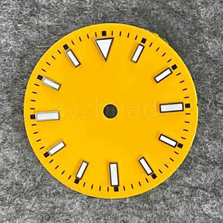 Luminous Glow in the Dark Brass Clock Face Dial CLOC-PW0001-01B-1