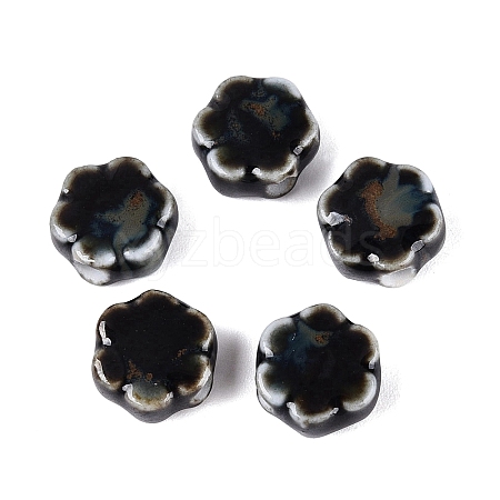 Vintage Handmade Porcelain Beads PORC-N013-25-01-1