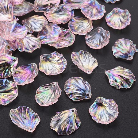 Transparent Acrylic Pendants MACR-S373-73-C04-1