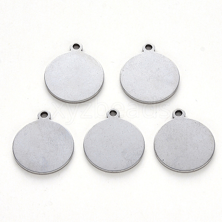 304 Stainless Steel Pendants STAS-N092-23B-1