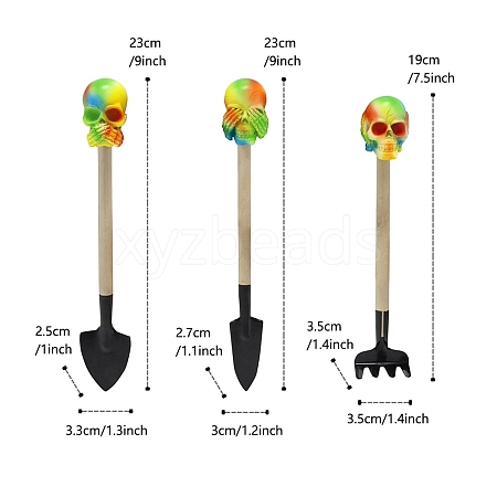 Halloween Iron Shovels PW-WG23389-01-1