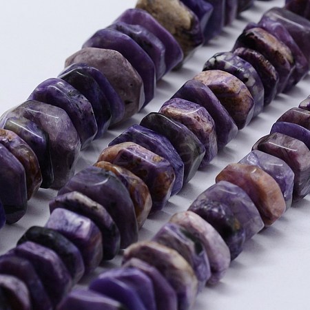 Natural Charoite Beads Strands G-F566-43-A-1