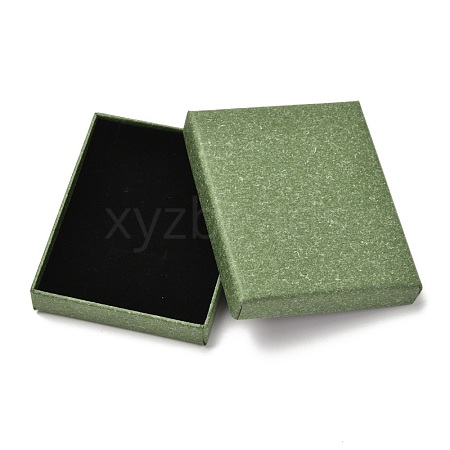 Rectangle Kraft Paper Ring Box CBOX-L010-B01-1