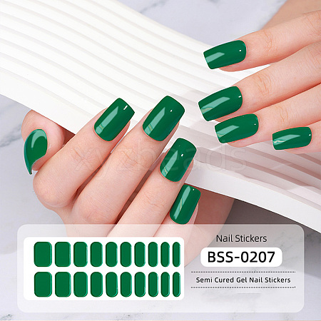 Nail Art Full Cover Nail Stickers MRMJ-YWC0001-BSS-0207-1