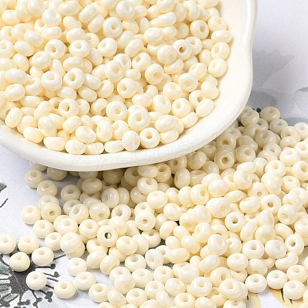 Baking Paint Glass Seed Beads SEED-B001-02A-06-1