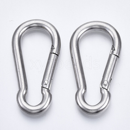 Tarnish Resistant 304 Stainless Steel Rock Climbing Carabiners X-STAS-N087-24B-01-1