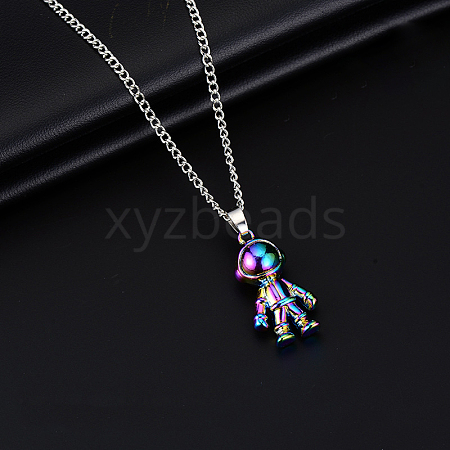 Alloy Pendant 201 Stainless Steel  Chain Necklaces for Men FS-WG0EA78-09-1