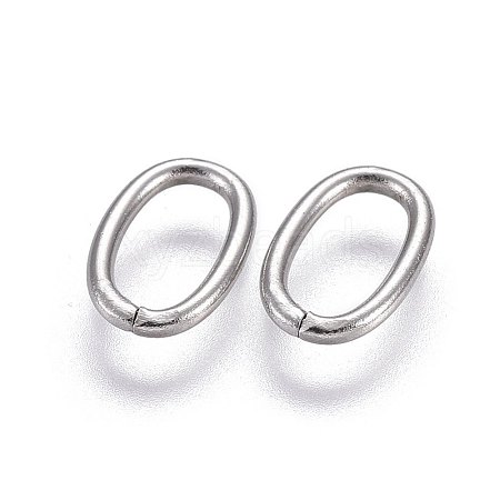 Tarnish Resistant 304 Stainless Steel Open Jump Rings STAS-L221-18P-1