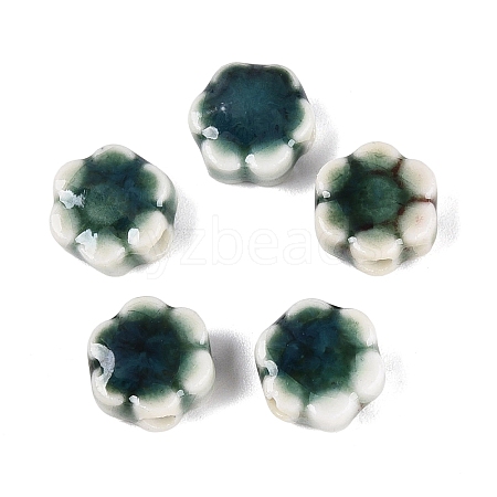 Vintage Handmade Porcelain Beads PORC-N013-25-11-1