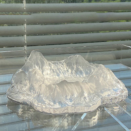 Glass Ashtray DJEW-PW0001-54-1