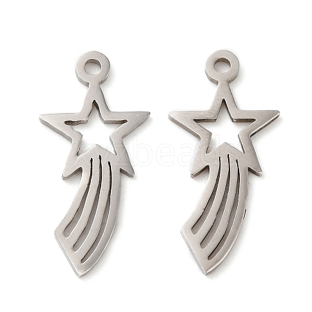 201 Stainless Steel Pendants STAS-A084-11P-1