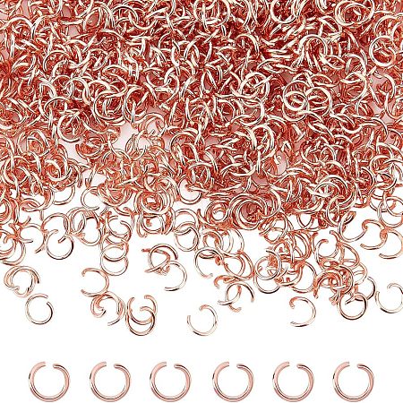 1000Pcs 304 Stainless Steel Open Jump Rings STAS-UN0029-59-1