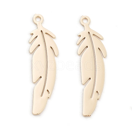 Long-Lasting Plated Brass Pendants KK-K336-55KCG-1