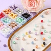 360Pcs 12 Colors Baking Paint Glass Pearl Beads HY-YW0001-03A-4