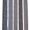 Electroplate Opaque Solid Color Glass Beads Strands EGLA-A044-P1mm-L10-2
