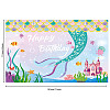 Polyester Hanging Banners Children Birthday AJEW-WH0190-032-2