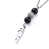 Pendant Necklaces NJEW-JN02641-4