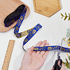 Ethnic Style Polyester Jacquard Ribbon OCOR-WH0078-478A-03-3