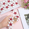 Flower Polyester Eyelash Lace Trim Ribbon OCOR-WH20003-03B-03-3
