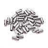 Tarnish Resistant 201 Stainless Steel Cord Ends STAS-F250-10P-F-1