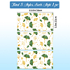 3 Sheets 3 Styles PVC Waterproof Decorative Stickers DIY-WH0404-024-3