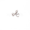 Alloy European Dangle Charms ENAM-WH0059-10P-2