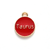Alloy Enamel Pendants ENAM-S124-01A-07C-3