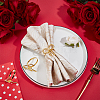 60Pcs Bowknot Alloy Napkin Rings AJEW-DR0002-68-3
