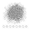 400Pcs 304 Stainless Steel Split Rings FIND-UN0016-08-1