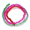 Transparent Painted Glass Beads Strands LS-DGLA-A034-T2mm-A24-5