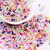 Baking Paint Glass Seed Beads SEED-A033-04N-1