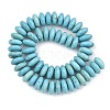 Dyed Natural Magnesite Beads Strands G-B173-A01-02-3