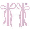 2Pcs Iron Bowknot Hook FIND-WH0366-425-1