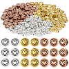 180Pcs 3 Colors Tibetan Style Alloy Beads FIND-PA0001-53-1