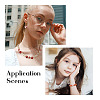 20Pcs 10 Style Transparent Glass Enamel Beads GLAA-KS0001-08-9