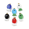 Handmade Lampwork Pendants LAMP-A007-01G-01-1
