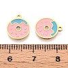 304 Stainless Steel Enamel Charms STAS-T065-61G-01-3
