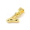 Rack Plating Brass Charms KK-C053-04G-Y-2