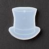 Costume Top Hat Pendant Silicone Molds DIY-K054-02-3