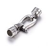 Tarnish Resistant 304 Stainless Steel Clasps STAS-E440-84P-1