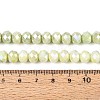 Anti-Tarnish Electroplate Rondelle Glass Beads Strands EGLA-T021-8mm-17-05-2