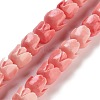 Synthetic Shell Beads Strands X1-CORA-B001-05A-04-1