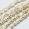 Synthetic Turquoise Beads Strands TURQ-G113-18x23mm-07-2