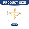 100Pcs Tibetan Style Alloy Pendants FIND-CA0010-59G-2