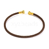 Braided Carbon Steel Wire Bracelet Making MAK-A017-B42-1